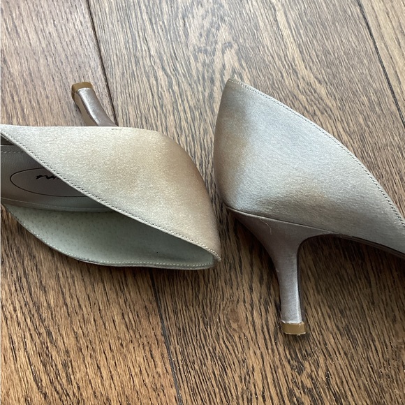 Browns Satin Wedding Pumps - Picture 6 of 6